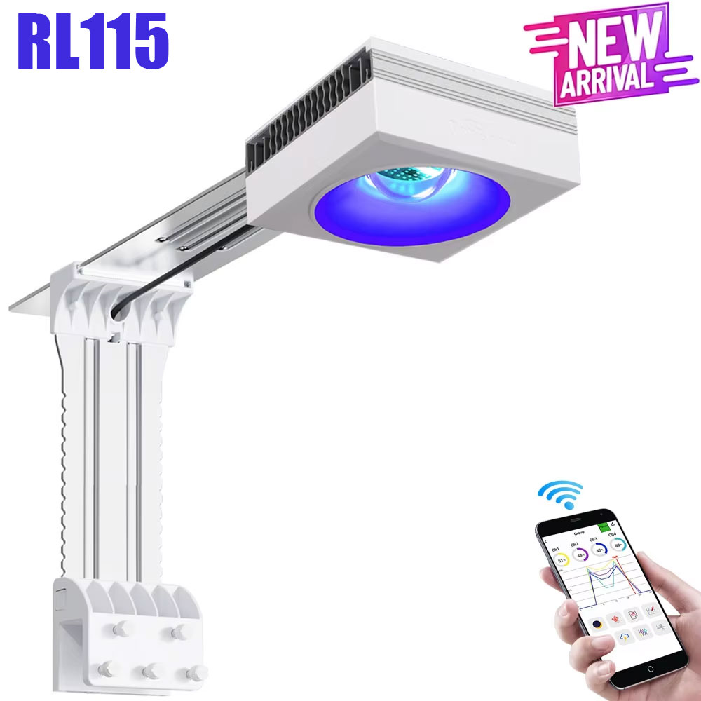 Aquarium Fish For Beginners - NIEUW PopBloom RL115 WiFi Marine Aquariumlicht