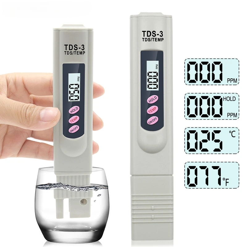 Fish Tank Filter - 1/3 stuks draagbare LCD digitale TDS