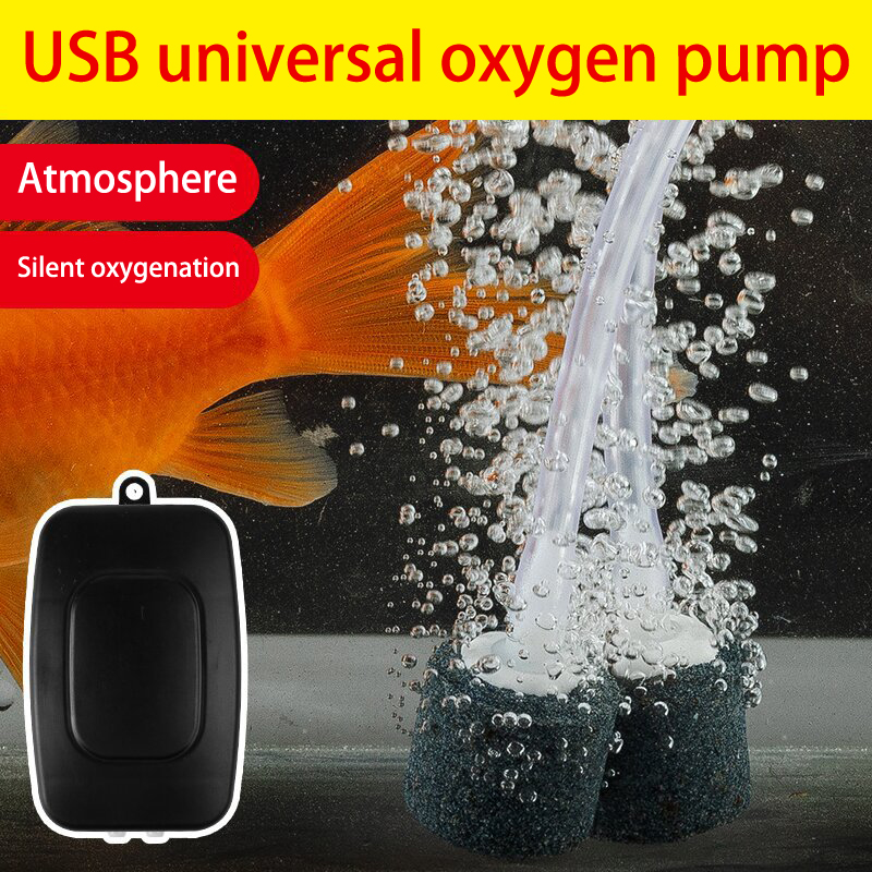 Fish Tank Filter - Mini Aquarium Luchtpomp Kit Zuurstofpomp Usb