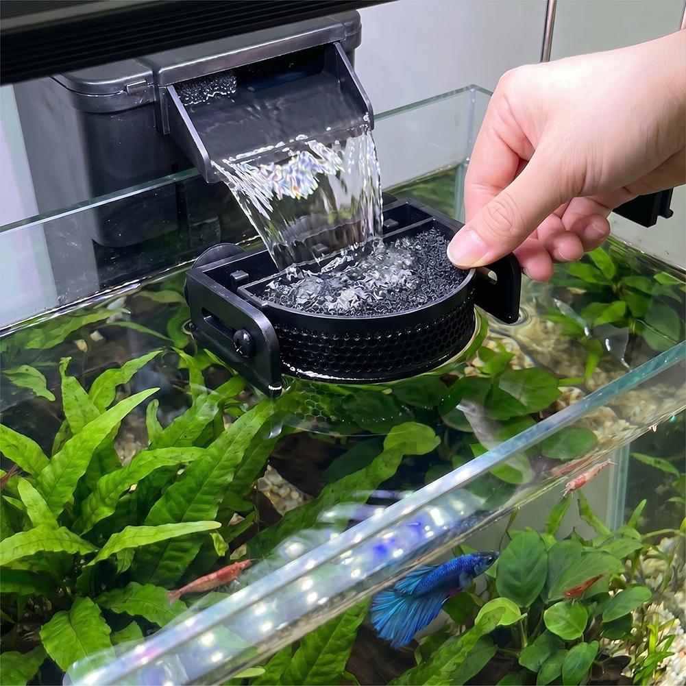 Aquarium Fish Betta - ﻿ Premium aquariumfilterbaffle met zuignappen, stroomregelaar