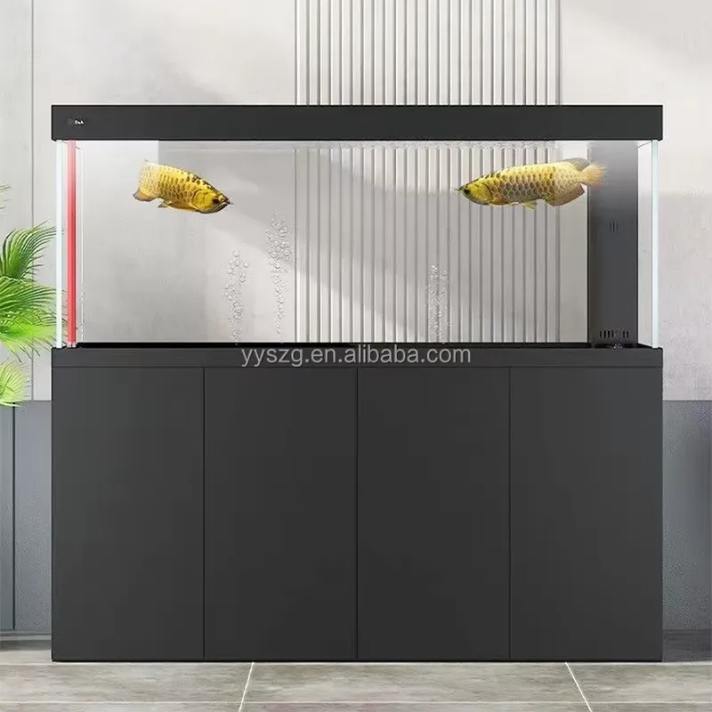 All Fish In Aquarium - Ultraheldere glazen all-in-one zoetwateraquarium 850L tot