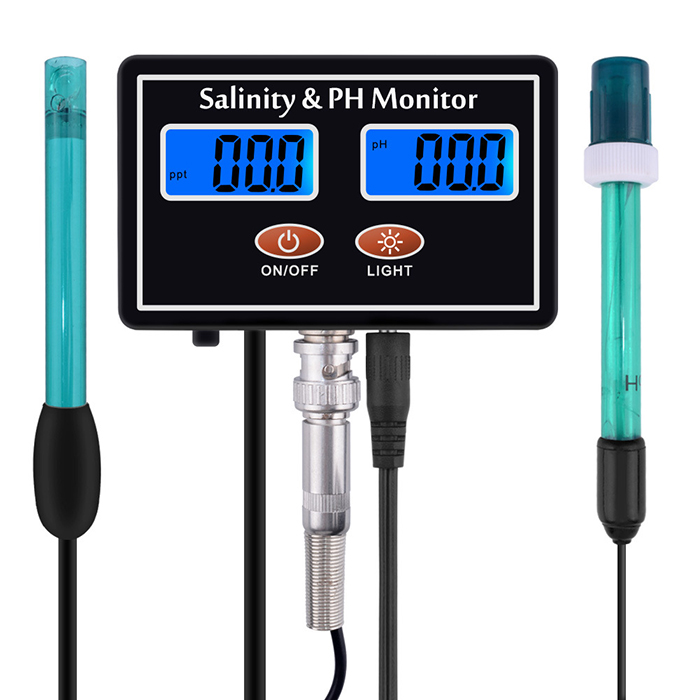 Aquarium Fish Online - Online PH- & Salinitetsmeter 2-in-1 Aquarium
