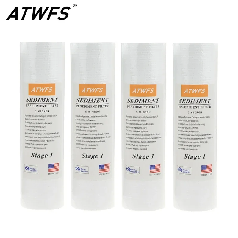 Fish Tank Filter - Waterzuiveringsfilter 5 micron 4 x 10