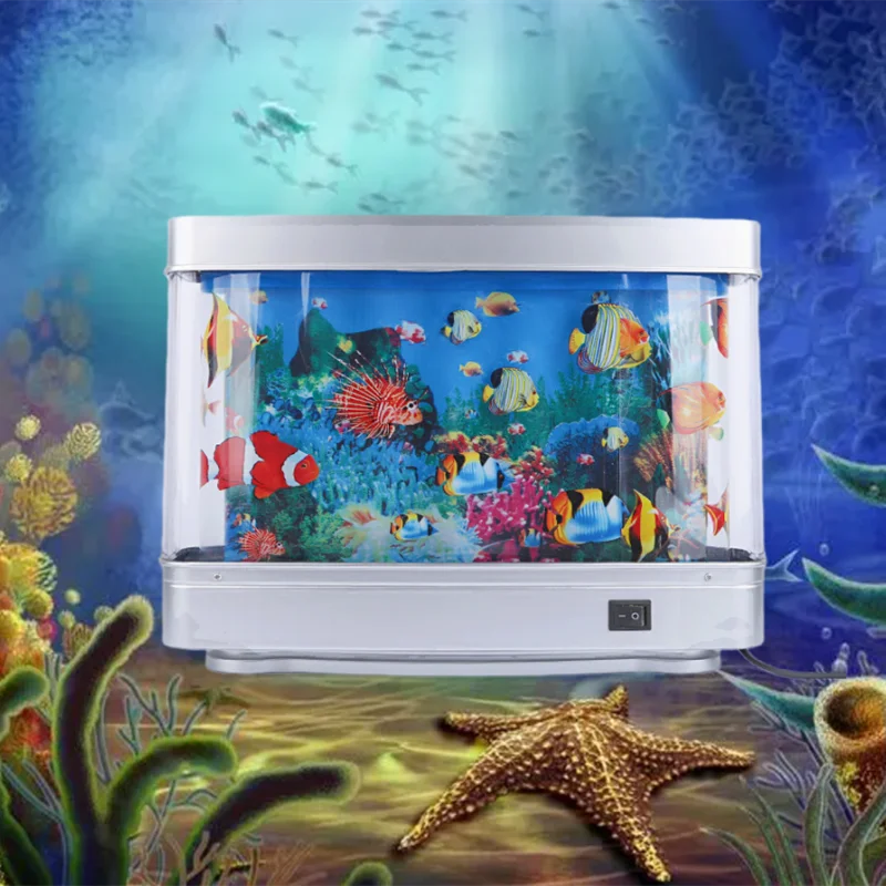 Aquarium Fish Dolphin - Dynamische Virtuele Oceaan Led Fish Tank