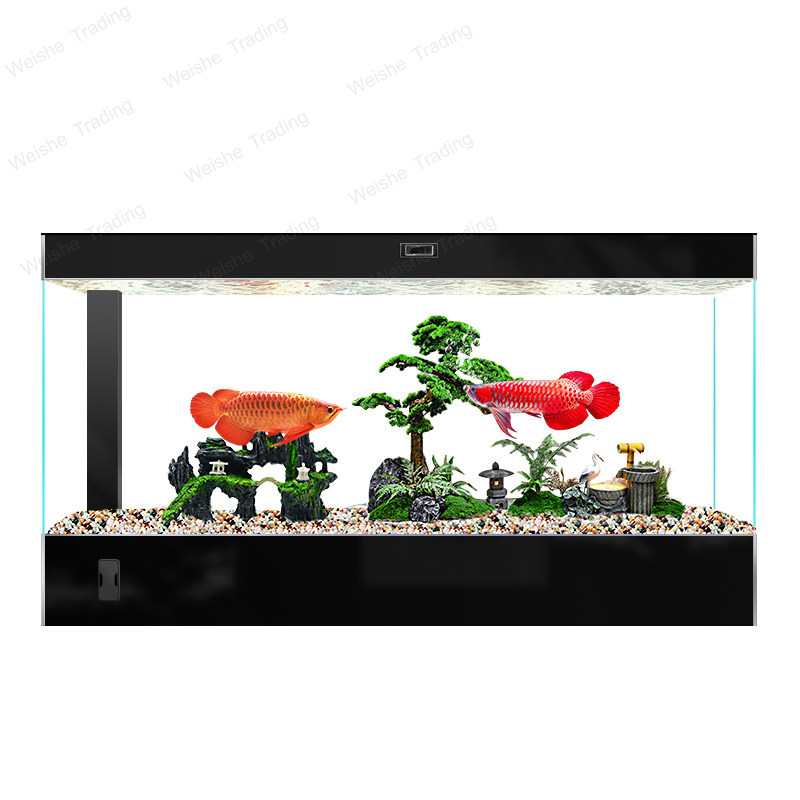 All Fish In Aquarium - Groot vrijstaand goudvisaquarium, zelfreinigend Eco Tank