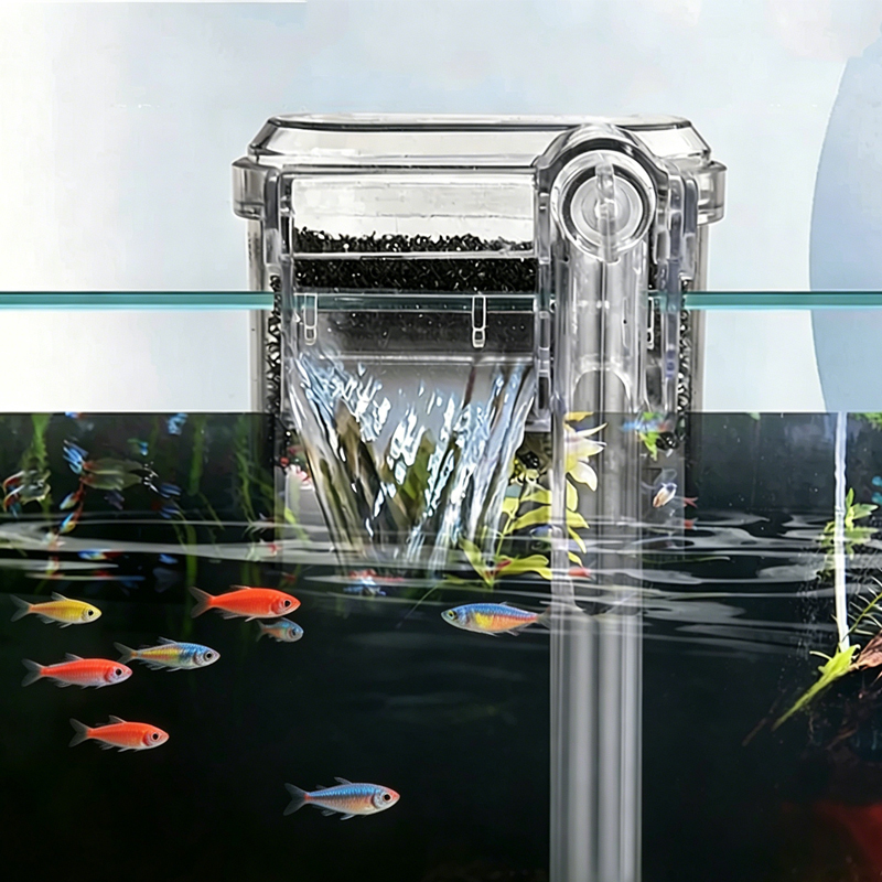 Aquarium Fish For Beginners - Nieuwe Aquarium Hangende Filter Mini Filter