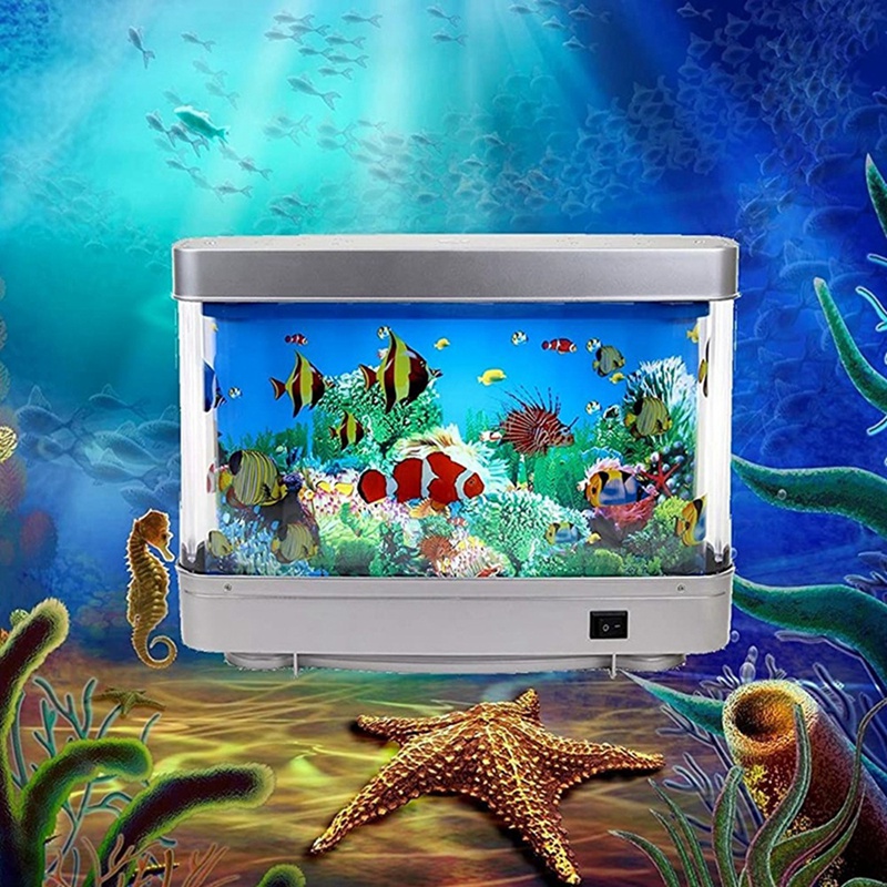 Dynamische virtuele oceaan LED - Aquarium Fish Dolphin recensie en prijs