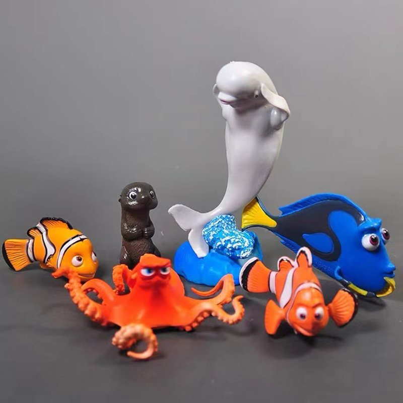Leuke 6-delige poppenstandbeel - Aquarium Fish Dolphin recensie en prijs