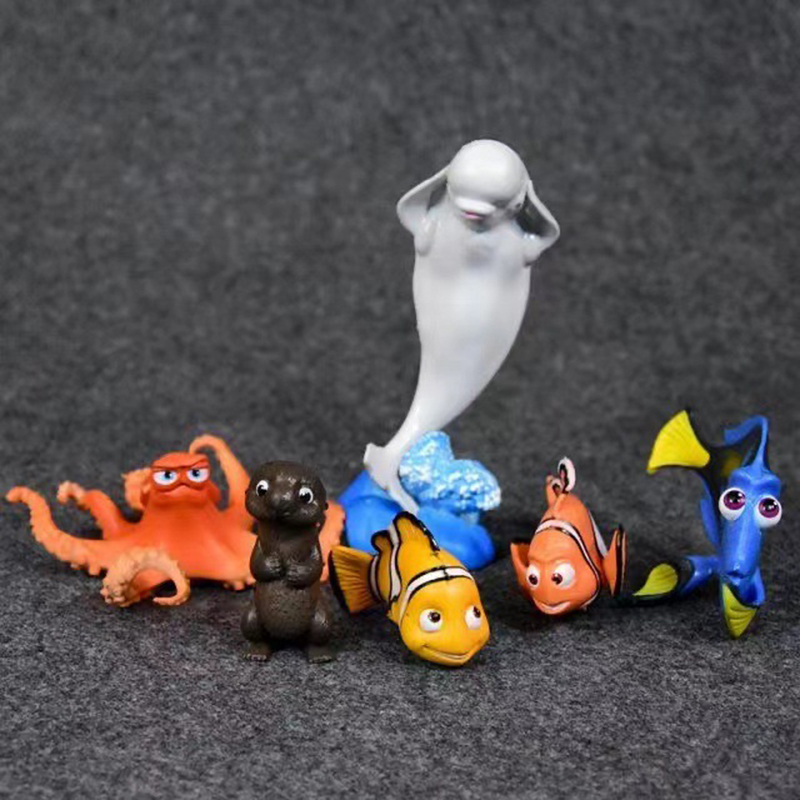 Leuke 6-delige poppenstandbeel - Aquarium Fish Dolphin recensie en prijs