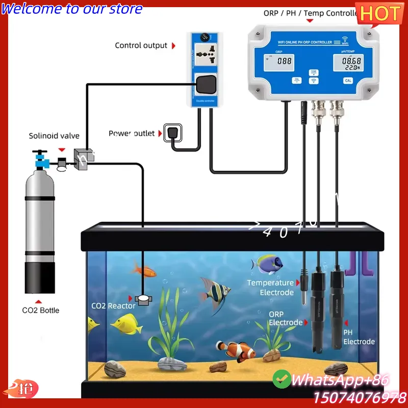 2026 Draadloze WiFi Online Con - Aquarium Fish Online recensie en prijs