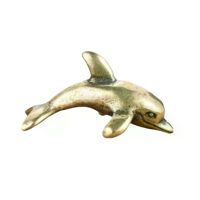 Messing Dolfijn Figuur Vintage - Aquarium Fish Dolphin recensie en prijs