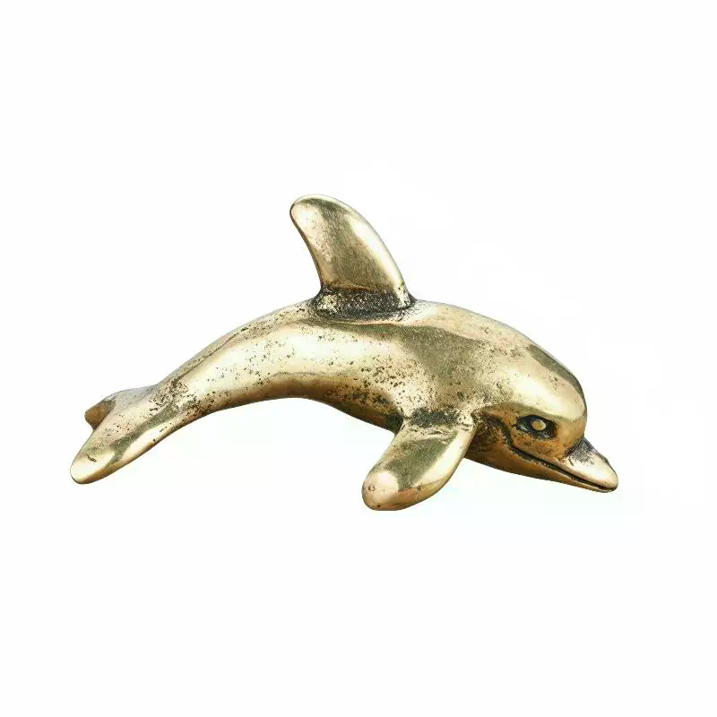 Messing Dolfijn Figuur Vintage - Aquarium Fish Dolphin recensie en prijs