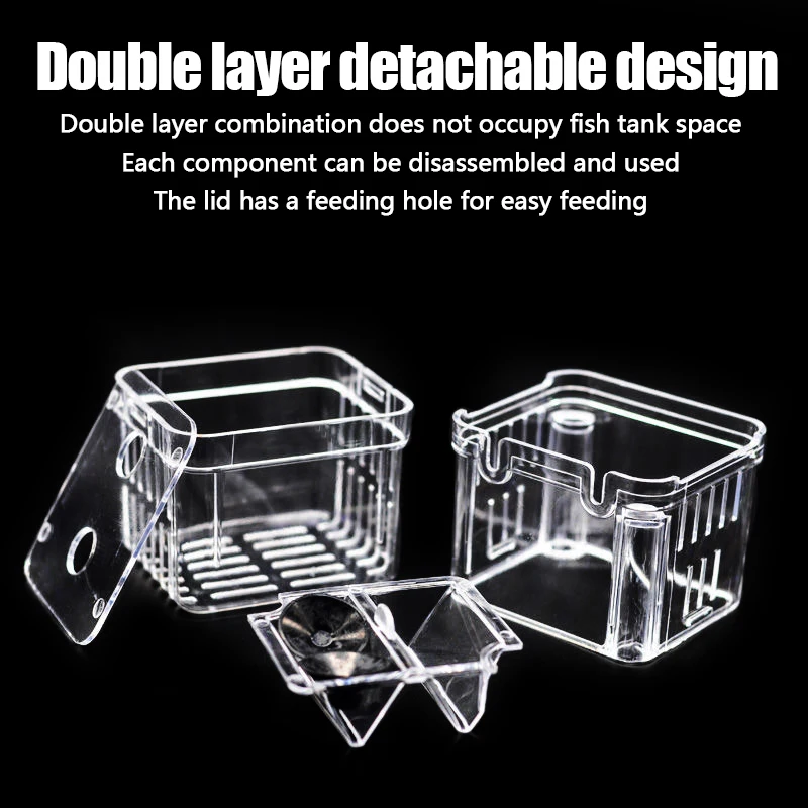 1PC Aquarium Visfokkerbox Duur - Aquarium Fish Betta recensie en prijs