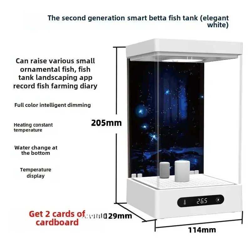 Slimme betta-visbak, compacte  - Aquarium Fish Betta recensie en prijs