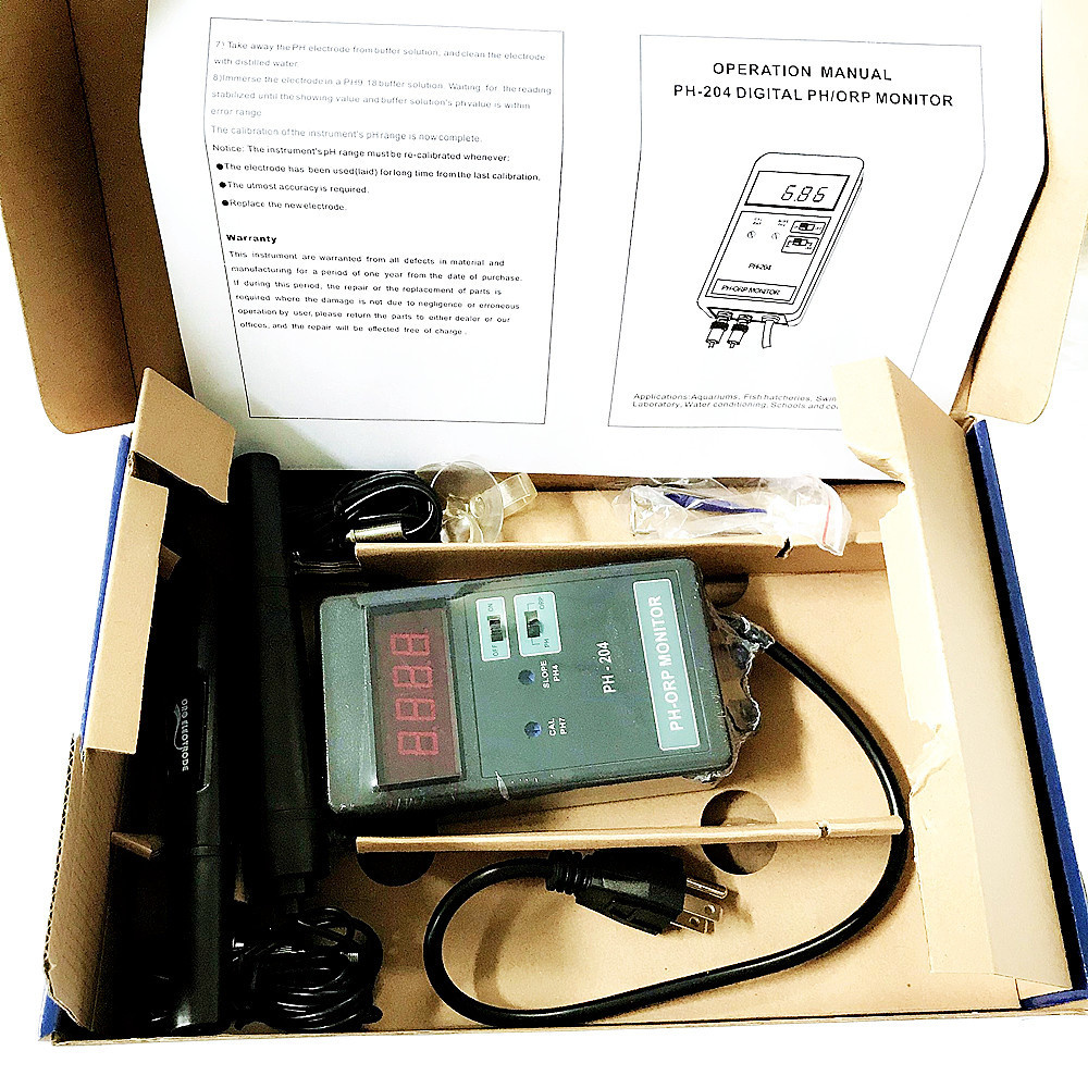 PH-204 Digitale PH/ORP-meter m - Aquarium Fish Online recensie en prijs