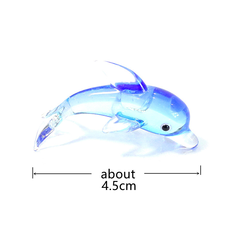 Murano Glas Dolfijn Miniatuur  - Aquarium Fish Dolphin recensie en prijs