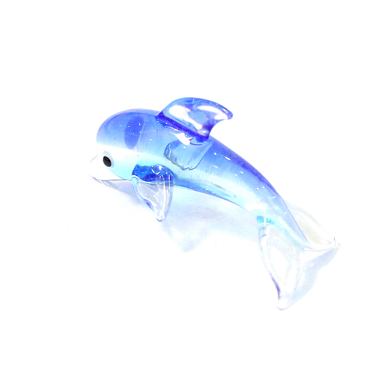 Murano Glas Dolfijn Miniatuur  - Aquarium Fish Dolphin recensie en prijs