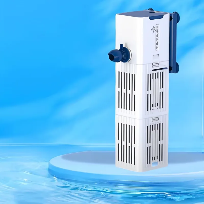 Klein aquariumfilter voor klei - Box Fish In Aquarium recensie en prijs