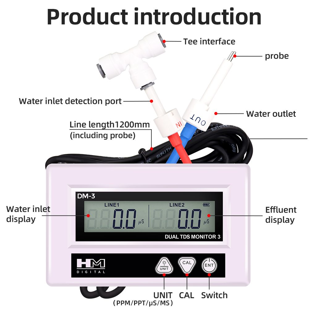 Hm Dm3 Online Tds Ec Water Kwa - Aquarium Fish Online recensie en prijs