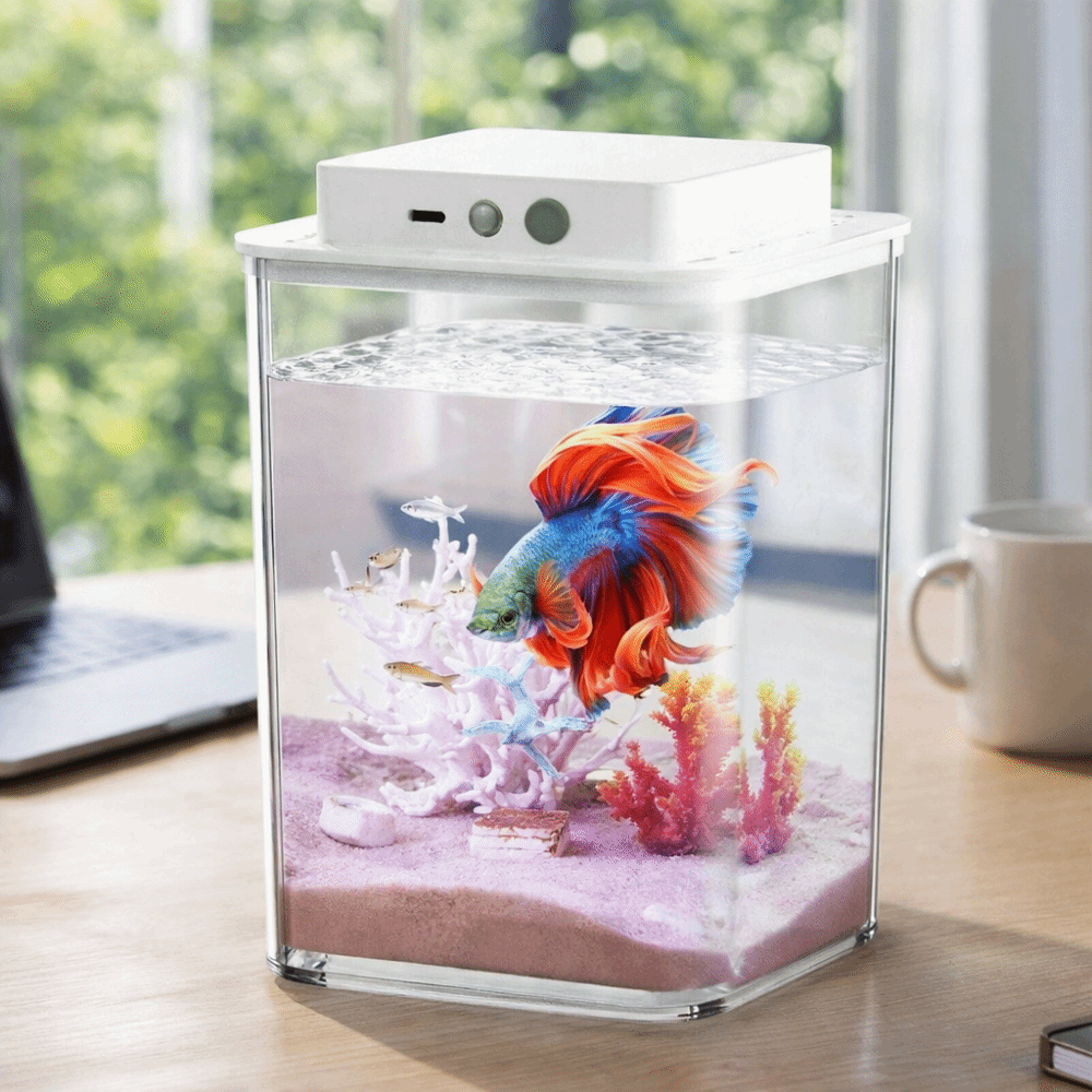 Transparante Betta Visbak met  - Aquarium Fish Betta recensie en prijs