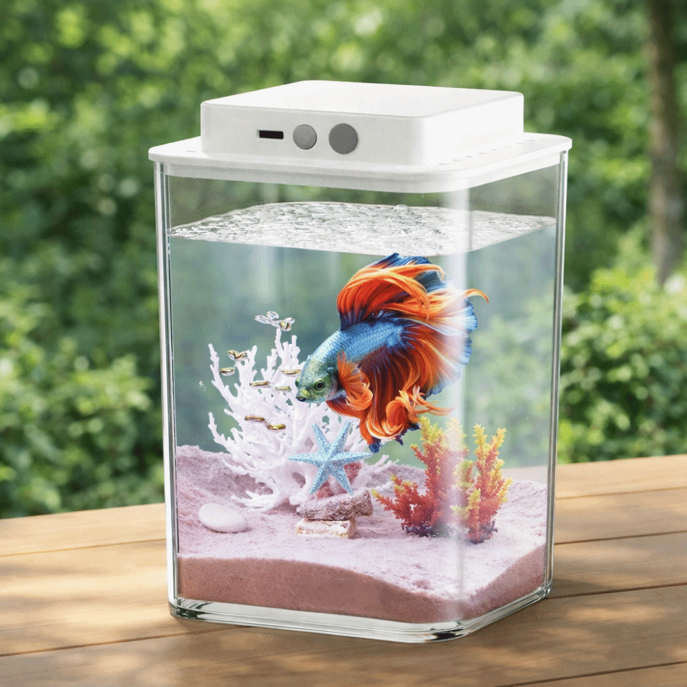 Transparante Betta Visbak met  - Aquarium Fish Betta recensie en prijs