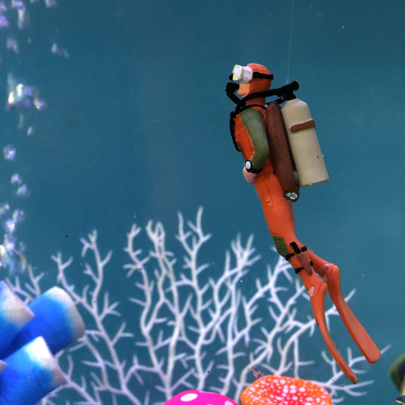 Aquarium Diver Decoratie Drijv - All Fish In Aquarium recensie en prijs