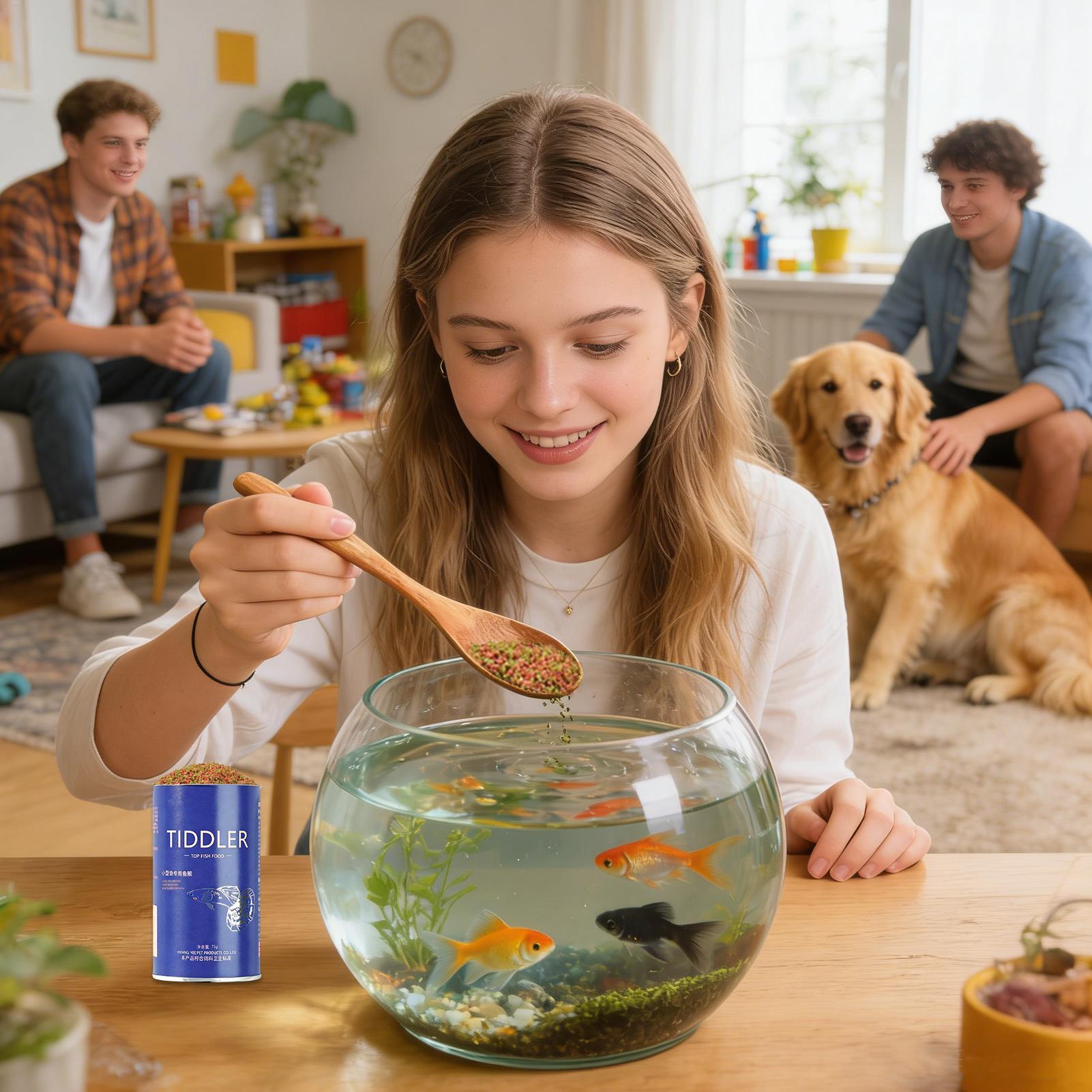 Visvoer Aquariumvoer Klein Bet - Aquarium Fish Betta recensie en prijs