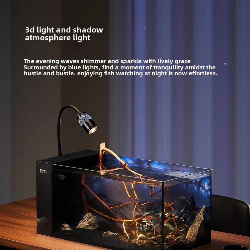 Superhelder glazen desktopaqua - All Fish In Aquarium recensie en prijs