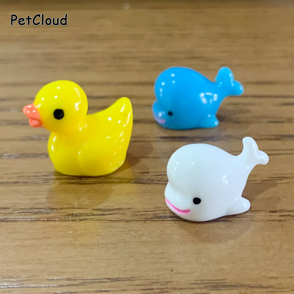5Pcs Fish Tank Ornament Eenden - Aquarium Fish Dolphin recensie en prijs