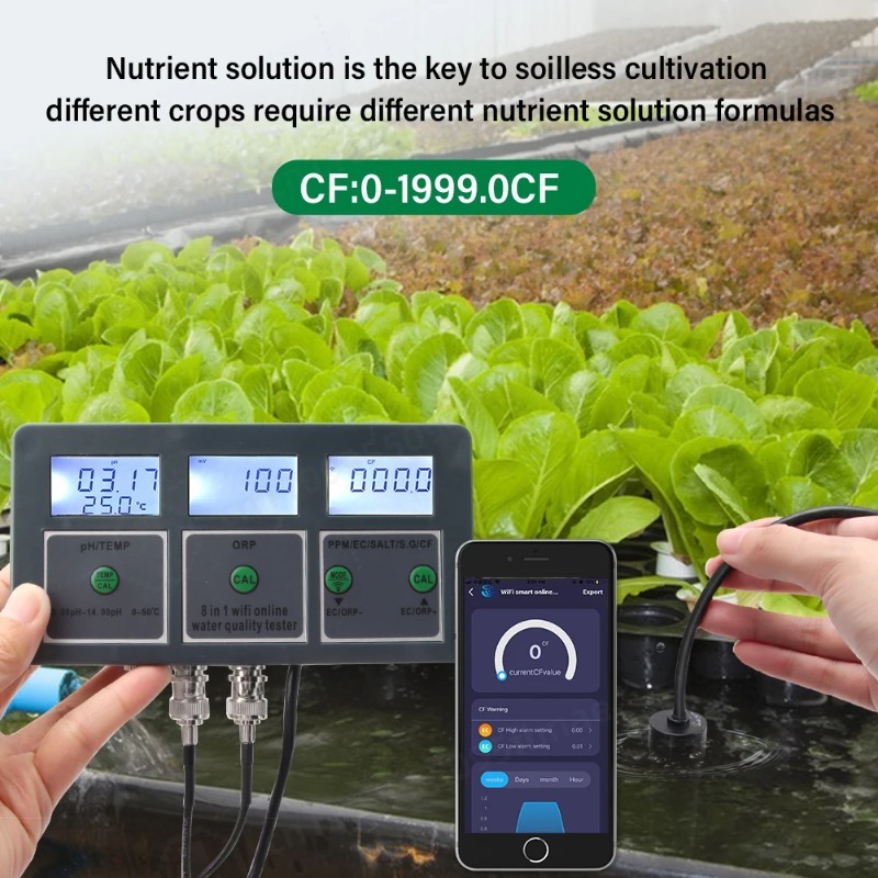 WiFi Digitale PH ORP TDS EC Zo - Aquarium Fish Online recensie en prijs