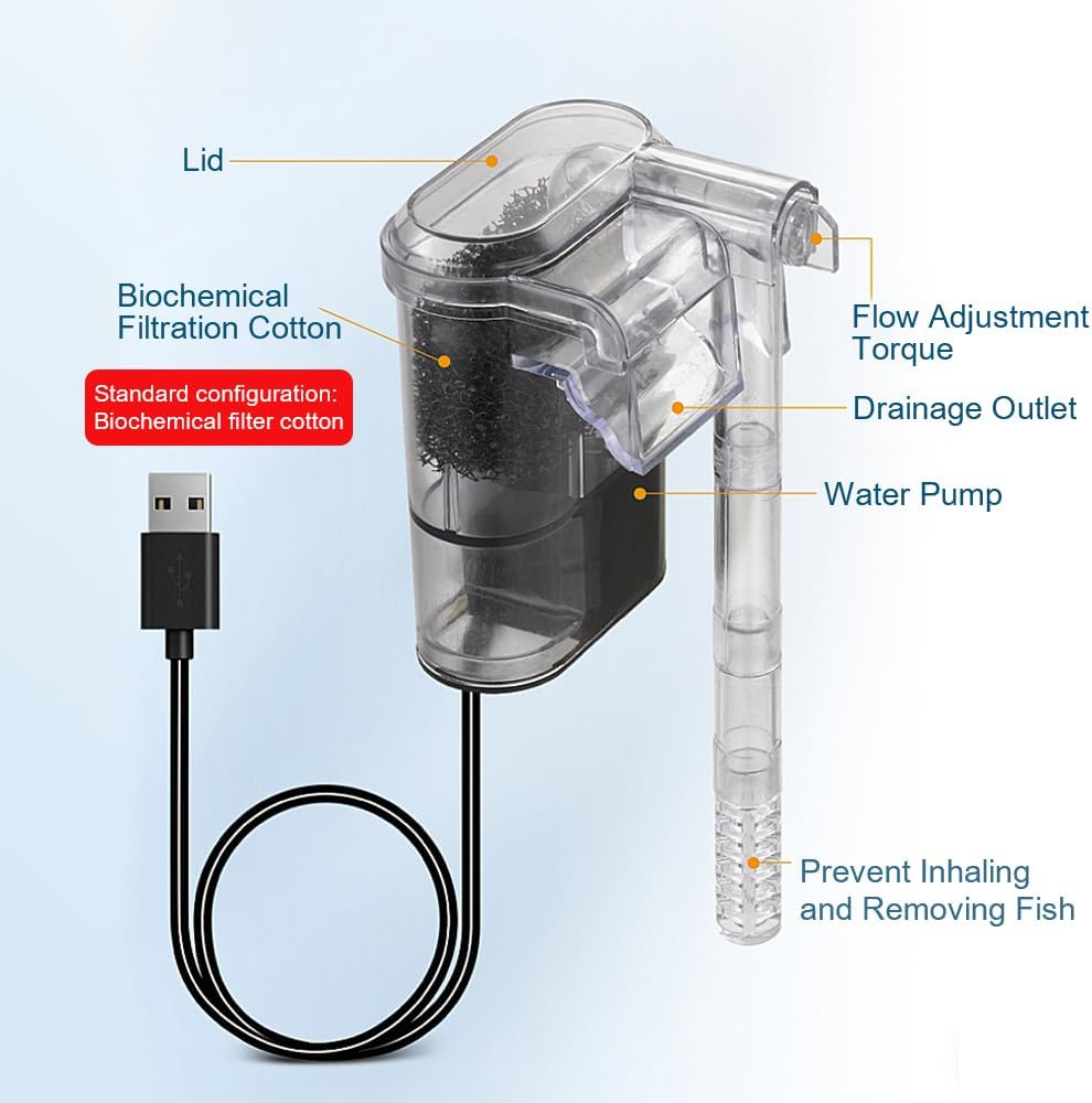 Nieuwe Aquarium Hangende Filte - Aquarium Fish For Beginners recensie en prijs